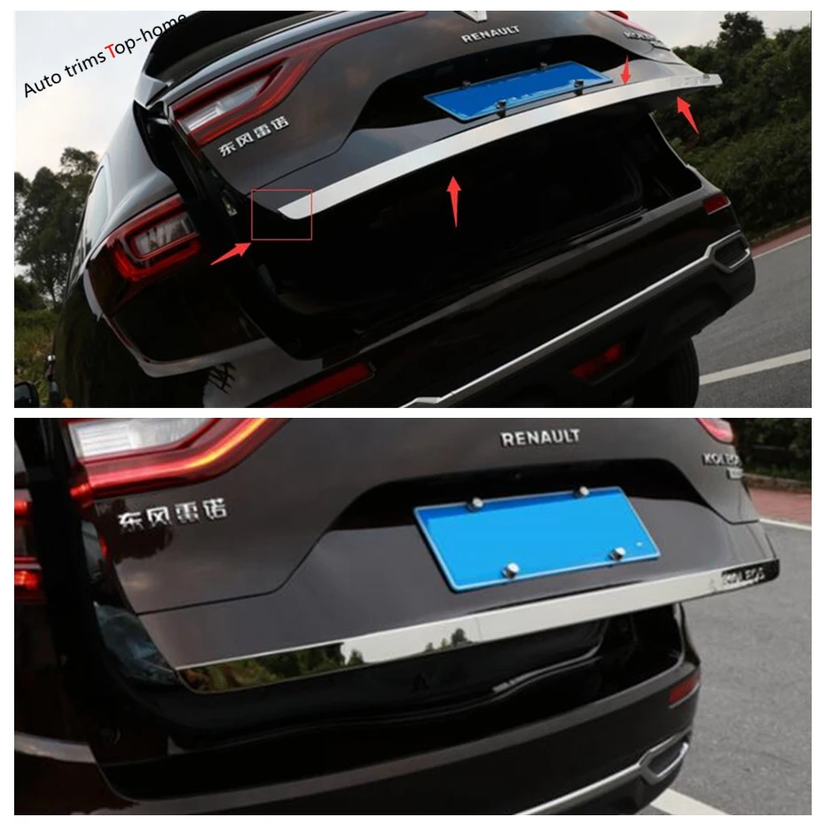 Наружный комплект Yimaautotrims из нержавеющей стали подходит для Renault Koleos 2017 2020 задний