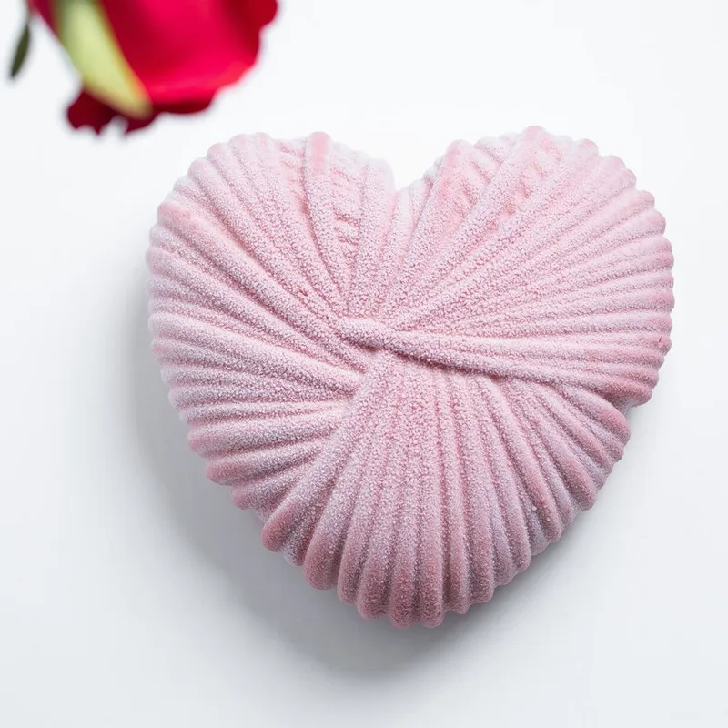 SHENHONG Bubble Tart Ring Cake Silicone Mold For Valentine's Day Mould Woolen Heart Mousse Dessert Decorating Pastry Baking Pan
SHENHONG Bubble Tart Ring Cake Silicone Mold For Valentine's Day Mould Woolen Heart Mousse Dessert Decorating Pastry Baking Pan