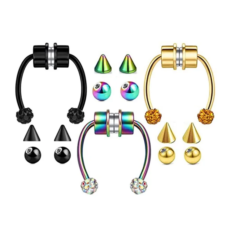 1Pc Hot Fashion U Shape Fake Nose Ring Hip-Hop Style Magnetic Magnet Septum Piercing Sexy Women Body Jewelry Accessories
1Pc Hot Fashion U Shape Fake Nose Ring Hip-Hop Style Magnetic Magnet Septum Piercing Sexy Women Body Jewelry Accessories