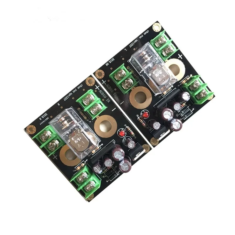 2 шт. UPC1237 LM7812 16A 1200W AC12V-18V Hi-Fi усилитель акустическая защита собранный доска |