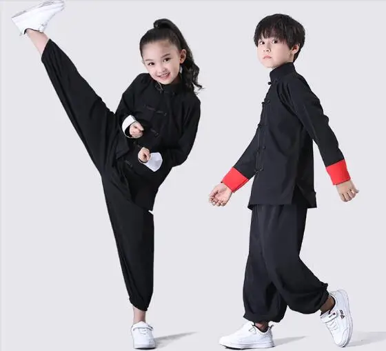 Новый костюм Wushu детская одежда в китайском традиционном стиле для выступлений