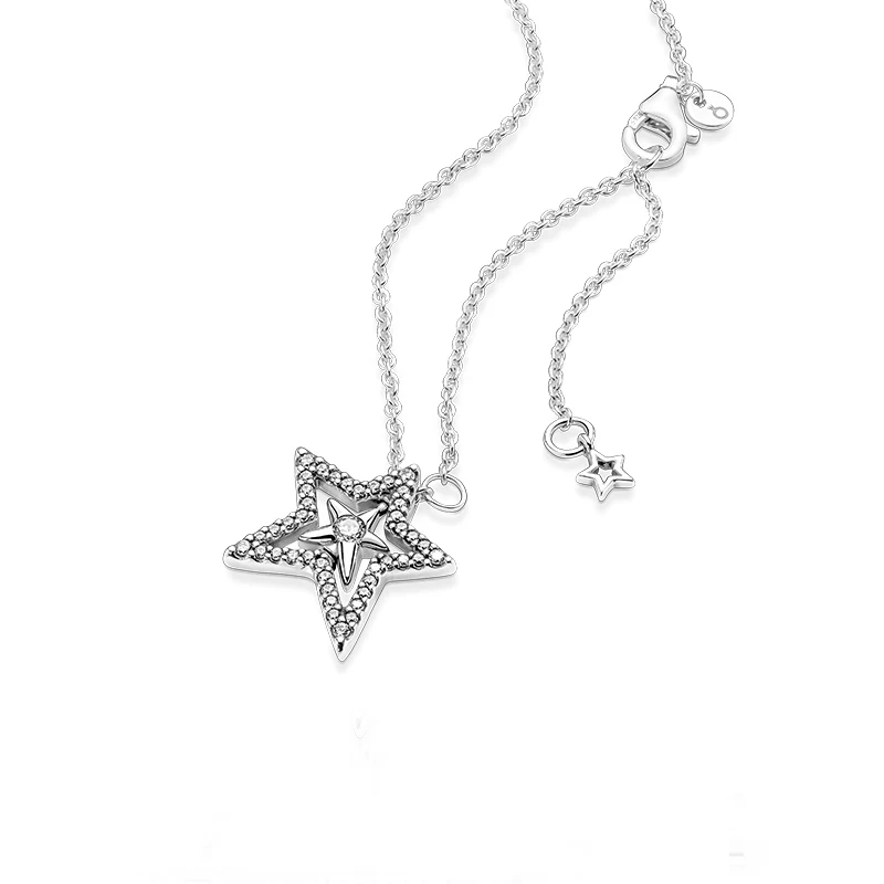 Latest Jewelry Women Fit Pandora Original DIY Making Plata Charms Bijoux Argent 925 Custom Sterling Silver Femme Star Necklace
Latest Jewelry Women Fit Pandora Original DIY Making Plata Charms Bijoux Argent 925 Custom Sterling Silver Femme Star Necklace