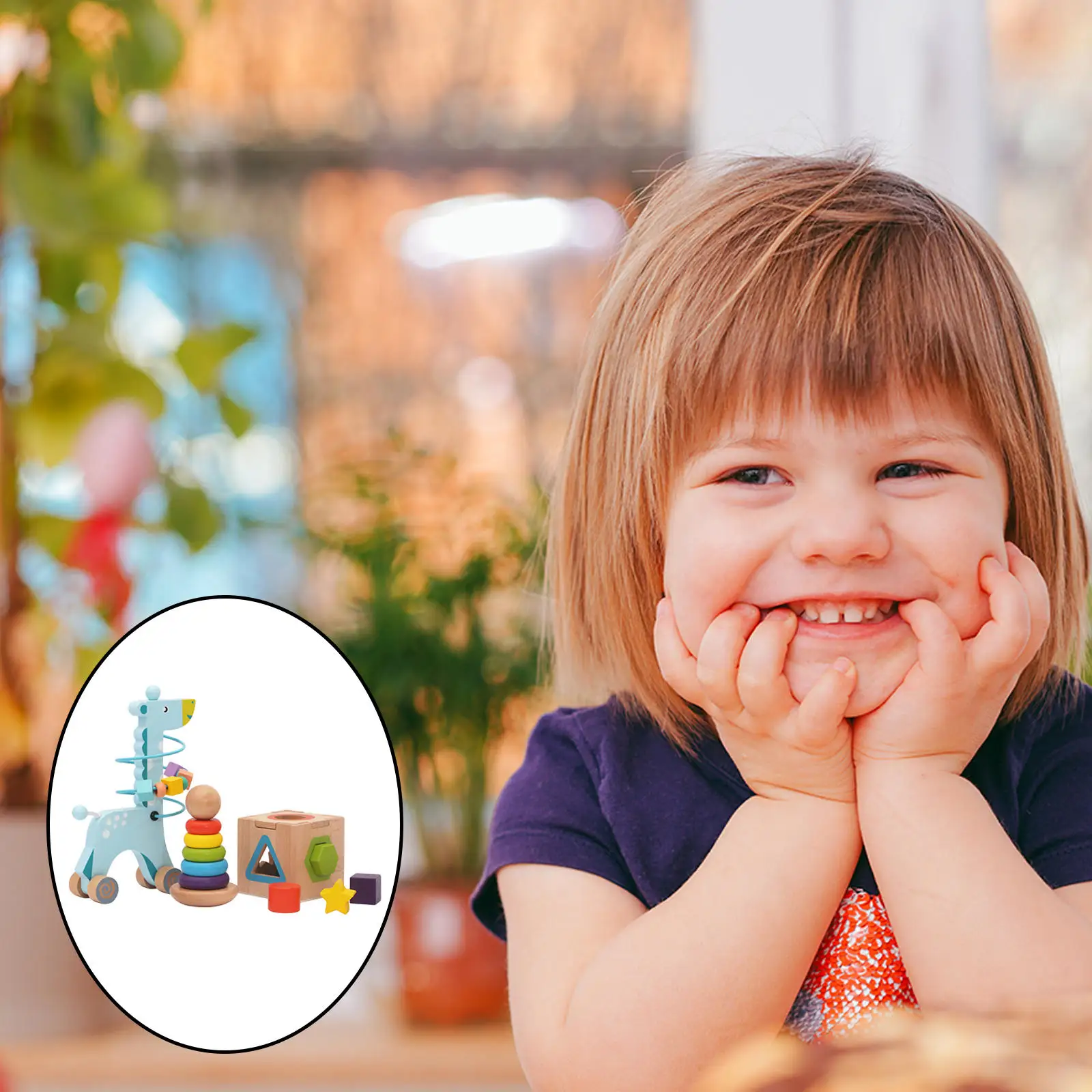 3 Pieces Wooden Shape Building Blocks, Classic Early Learning Toys, Color Shape Cognition Teaching Aids for Babies Birthday Gift
3 Pieces Wooden Shape Building Blocks, Classic Early Learning Toys, Color Shape Cognition Teaching Aids for Babies Birthday Gift