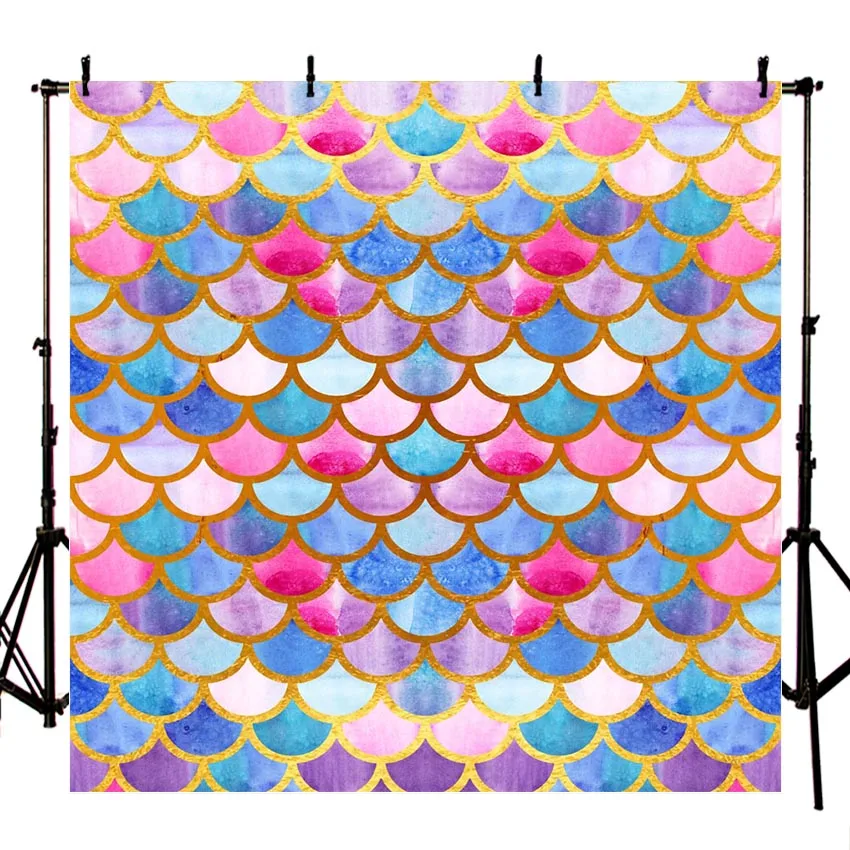 Avezano Mermaid Princess Fish Scales Backdrop Birthday Baby Shower Photography Background Photo Studio Photocall Photozone Decor
Avezano Mermaid Princess Fish Scales Backdrop Birthday Baby Shower Photography Background Photo Studio Photocall Photozone Decor
