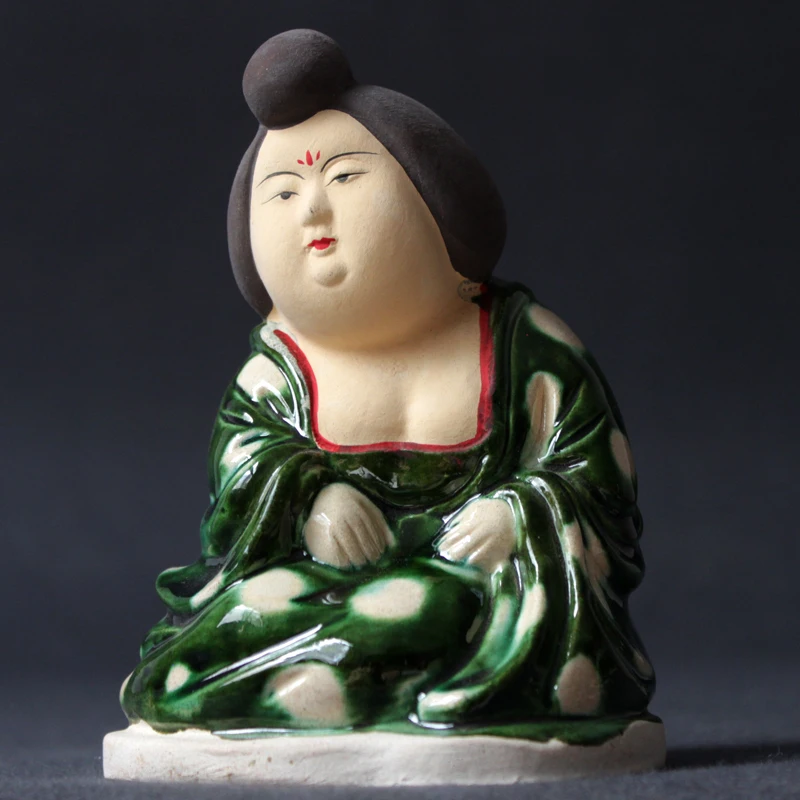 Antique Tang Sancai Ceramics Ladies Decor Tao Wei Fat Girl Art Vintage Collection Home Living Room Decor Business Gifts M2999 
Antique Tang Sancai Ceramics Ladies Decor Tao Wei Fat Girl Art Vintage Collection Home Living Room Decor Business Gifts M2999