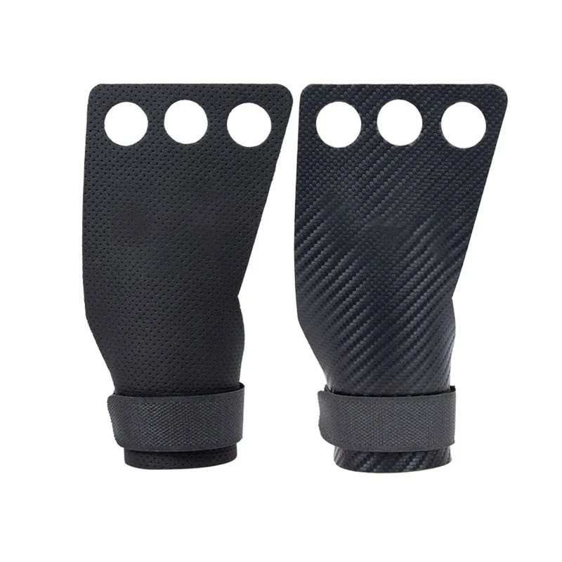 3 Hole Gloves Hand Grips, Weightlifting Pull Up Training with Palm, Adjustable
3 Hole Gloves Hand Grips, Weightlifting Pull Up Training with Palm, Adjustable