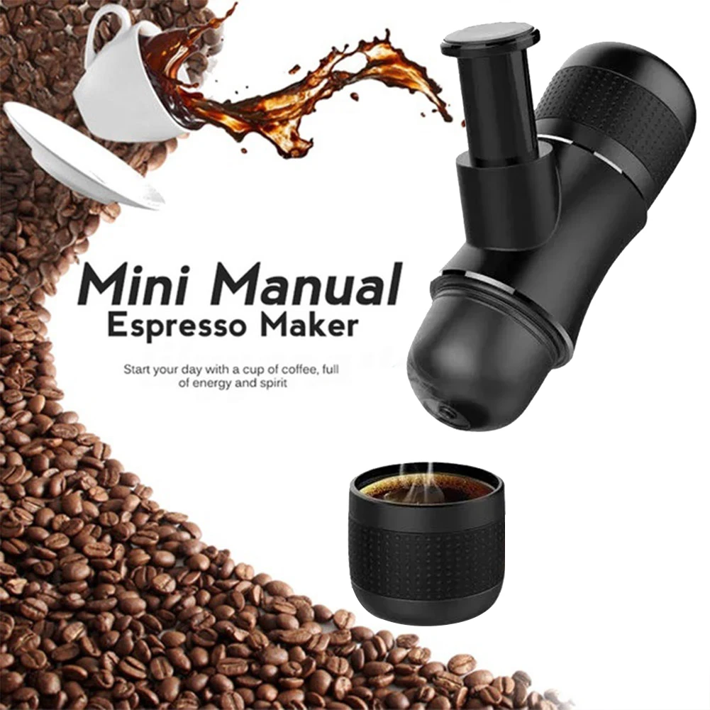 Portable Manual Mini Espresso Maker Handheld Press Coffee Machine for Home Travel Non-toxic Washable Lightweight Safety Lock
Portable Manual Mini Espresso Maker Handheld Press Coffee Machine for Home Travel Non-toxic Washable Lightweight Safety Lock