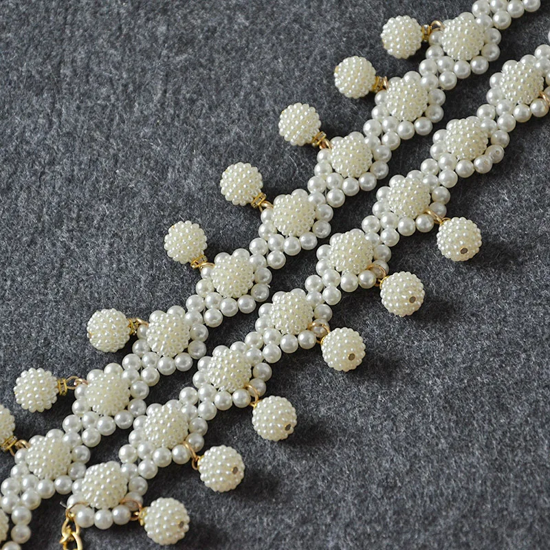 Elegant Wedding Belt With Pearls Women White Pearls Beaded Elastic Band Rhinestones Wedding Waist Chain Accessories
Elegant Wedding Belt With Pearls Women White Pearls Beaded Elastic Band Rhinestones Wedding Waist Chain Accessories