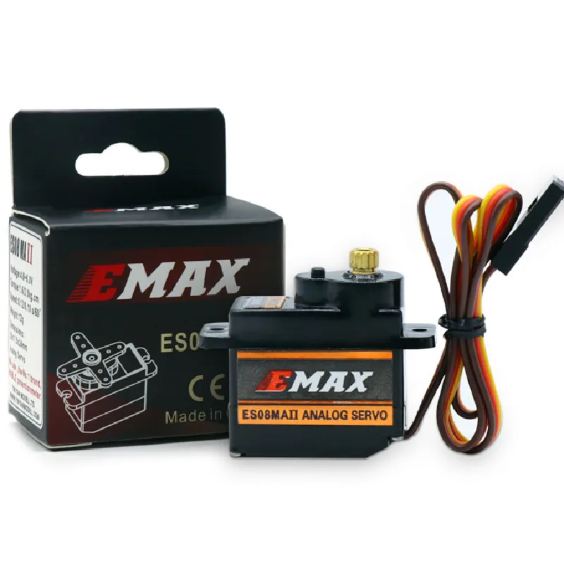 Оригинальный RC сервопривод 9G E-Max ES08MAII Micro водонепроницаемый 12g сервопривод полностью металлические шестерни для пульта дистанционного упра...
Оригинальный RC сервопривод 9G E-Max ES08MAII Micro водонепроницаемый 12g сервопривод полностью металлические шестерни для пульта дистанционного упра...
