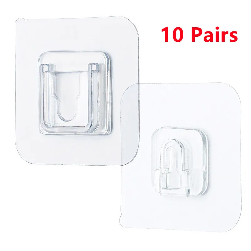 Double-Sided Adhesive Wall Hooks Hanger Strong Transparent Hooks Suction Cup Sucker Wall Storage Holder For Kitchen Bathroo
Double-Sided Adhesive Wall Hooks Hanger Strong Transparent Hooks Suction Cup Sucker Wall Storage Holder For Kitchen Bathroo