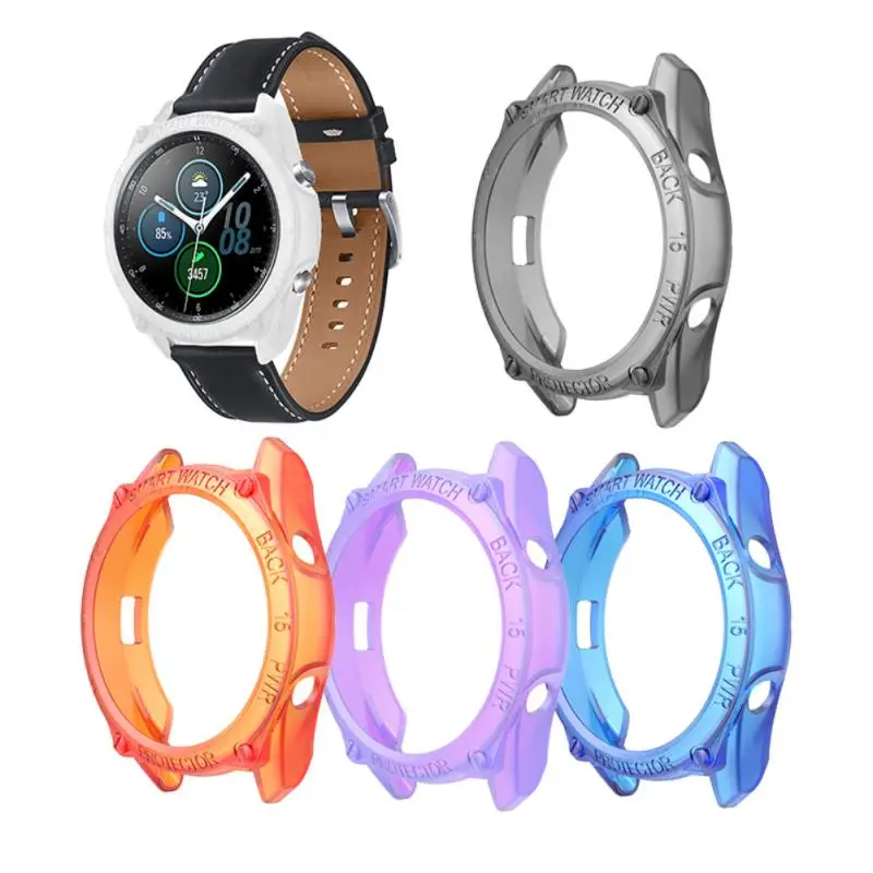 Защитный чехол для Samsung Galaxy Watch 3 45 мм 41 мм, мягкие защитные чехлы-бамперы из ТПУ, аксессуары для умных часов Galaxy Watch 3
Защитный чехол для Samsung Galaxy Watch 3 45 мм 41 мм, мягкие защитные чехлы-бамперы из ТПУ, аксессуары для умных часов Galaxy Watch 3