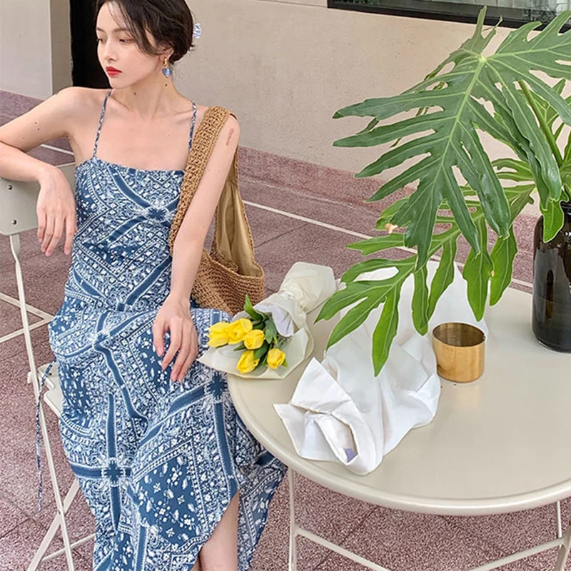 Sister Fara New Summer Camisole Print Floral Dresses for Women 2021 Elegant Sleeveless Spaghetti Strap Dress Female Loose Dress
Sister Fara New Summer Camisole Print Floral Dresses for Women 2021 Elegant Sleeveless Spaghetti Strap Dress Female Loose Dress