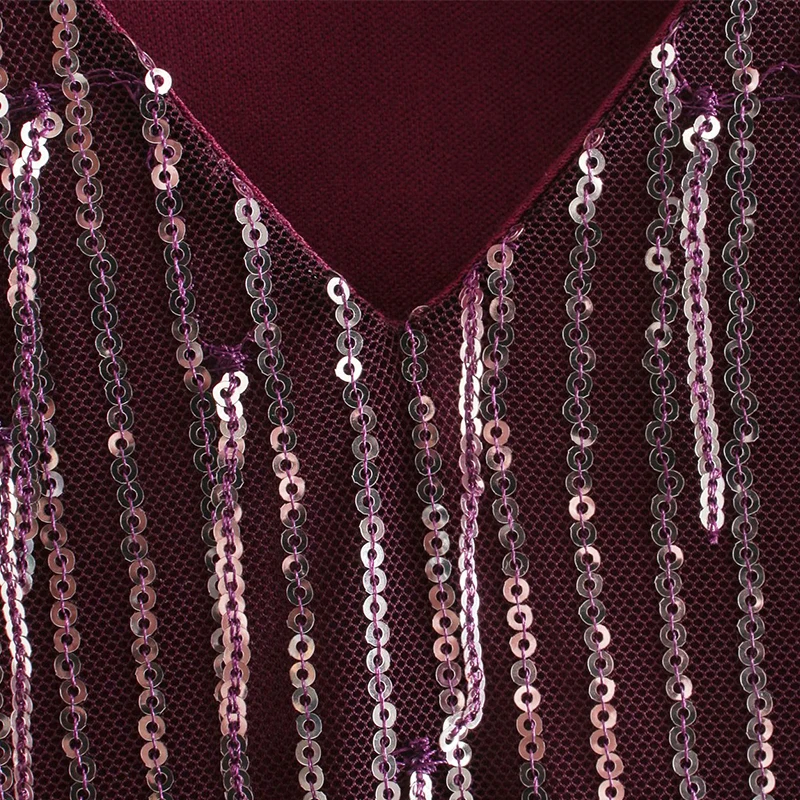 Deep V Neck Summer Tassel Sequined Sexy Dress Bodycon Long Sleeve Mini Dress Christmas Party Club Dresses Vestidos
Deep V Neck Summer Tassel Sequined Sexy Dress Bodycon Long Sleeve Mini Dress Christmas Party Club Dresses Vestidos