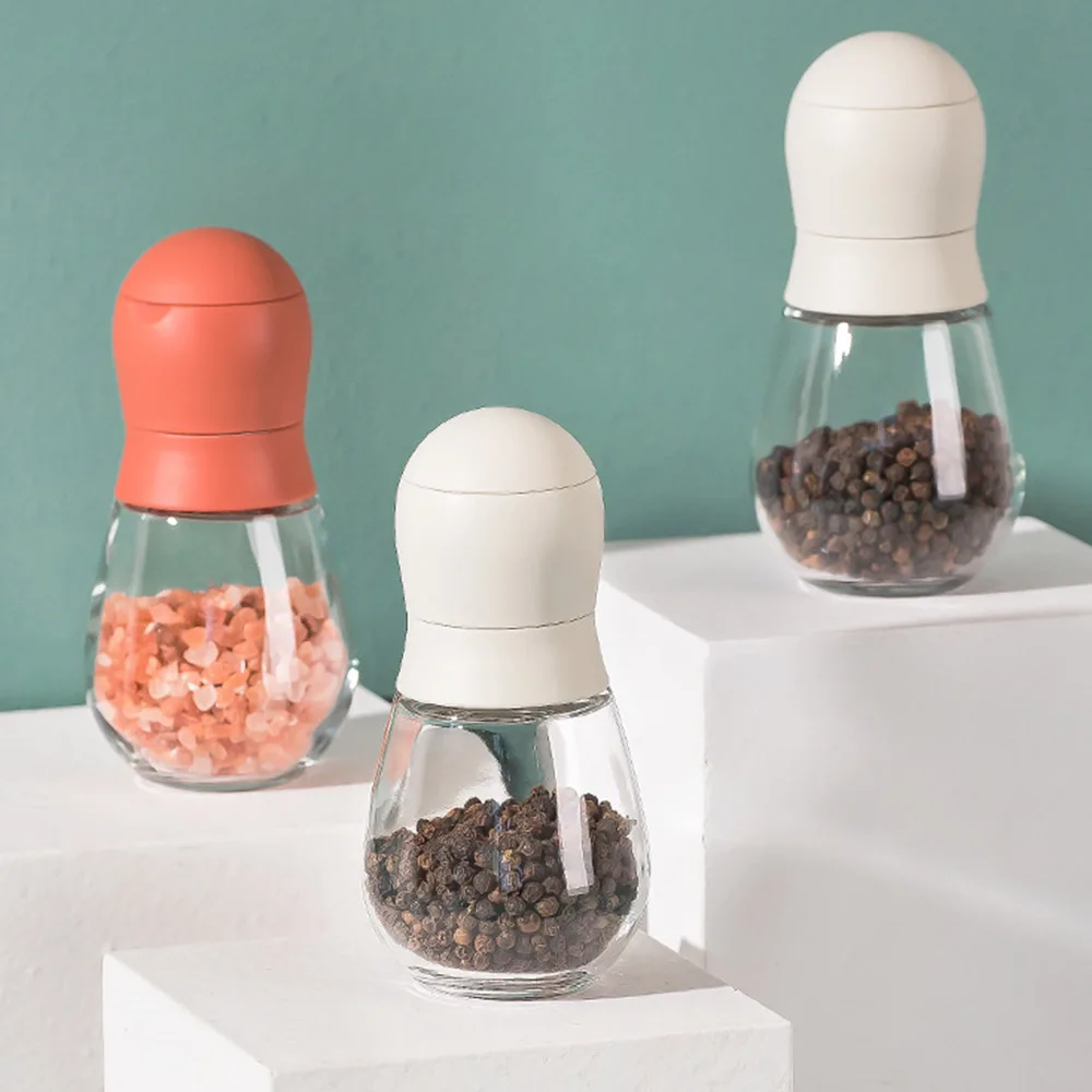Manual Creative Pepper Grinder Glass Bowling Shape Grinding Machins Kitchen Seasoning Grinder Kitchen Tools
Manual Creative Pepper Grinder Glass Bowling Shape Grinding Machins Kitchen Seasoning Grinder Kitchen Tools