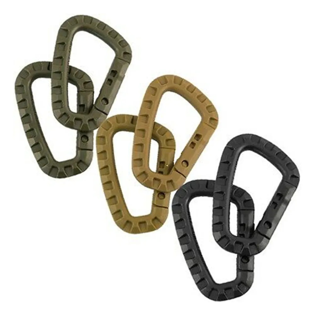 1/2PCS Outdoor Keychain Snap Hook D-Ring Buckle Carabiner Molle Bag Accessories Climbing Backpack Buckle Snap Lock Hang Hooks
1/2PCS Outdoor Keychain Snap Hook D-Ring Buckle Carabiner Molle Bag Accessories Climbing Backpack Buckle Snap Lock Hang Hooks