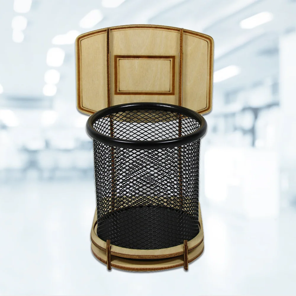 1pc DIY Pen Holder Wooden Pen Vase Basketball Stand Pencil Box Storage Case Stationery Supplies
1pc DIY Pen Holder Wooden Pen Vase Basketball Stand Pencil Box Storage Case Stationery Supplies
