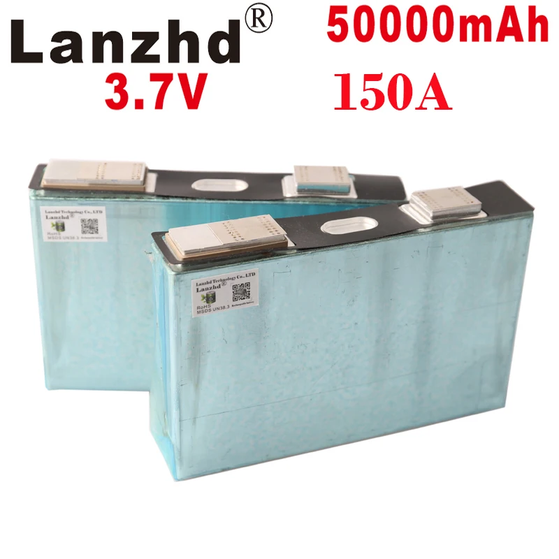 3.7V 150A 50Ah 3C Ternary power lithium battery 12v 24v 36v Single aluminum shell Motorcycle energy Storage battery Tax Free
3.7V 150A 50Ah 3C Ternary power lithium battery 12v 24v 36v Single aluminum shell Motorcycle energy Storage battery Tax Free