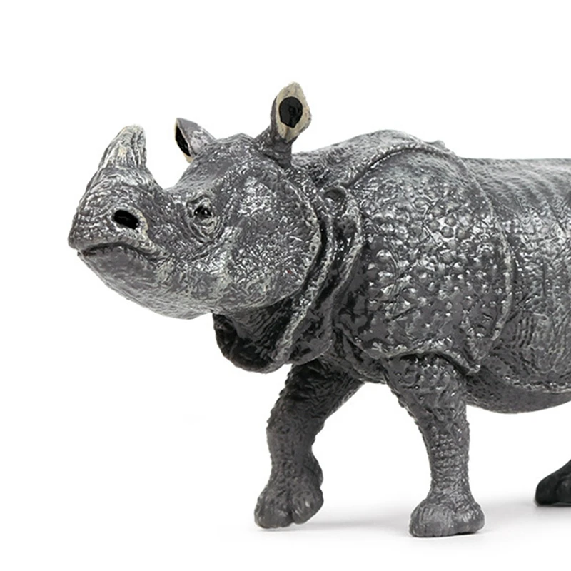 PVC Model Wild Animal Simulation Rhino Finished Goods Collection Cognition Toy for Children
PVC Model Wild Animal Simulation Rhino Finished Goods Collection Cognition Toy for Children