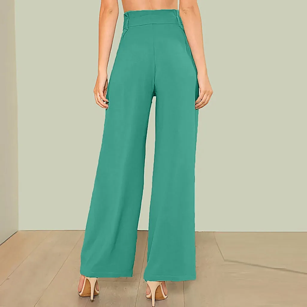 women OL chiffon high waist harem pants bow tie Women High Waist Pure Color Bandage Wide Leg Trousers Casual Pants Z059
women OL chiffon high waist harem pants bow tie Women High Waist Pure Color Bandage Wide Leg Trousers Casual Pants Z059