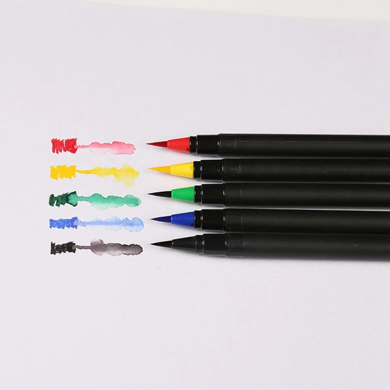 Premium Painting Soft Brush Pen Set Watercolor Markers Pen Effect Best with Pigment Painting Set Drawing Graffiti Pens
Premium Painting Soft Brush Pen Set Watercolor Markers Pen Effect Best with Pigment Painting Set Drawing Graffiti Pens