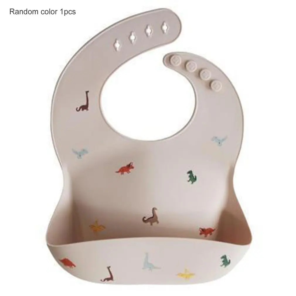 1pc Print Kids Bibs Waterproof Soft Silicone Kids Feeding Stuff Cute Pattern Girl Boy Toddler Adjustable Bib Random Color
1pc Print Kids Bibs Waterproof Soft Silicone Kids Feeding Stuff Cute Pattern Girl Boy Toddler Adjustable Bib Random Color