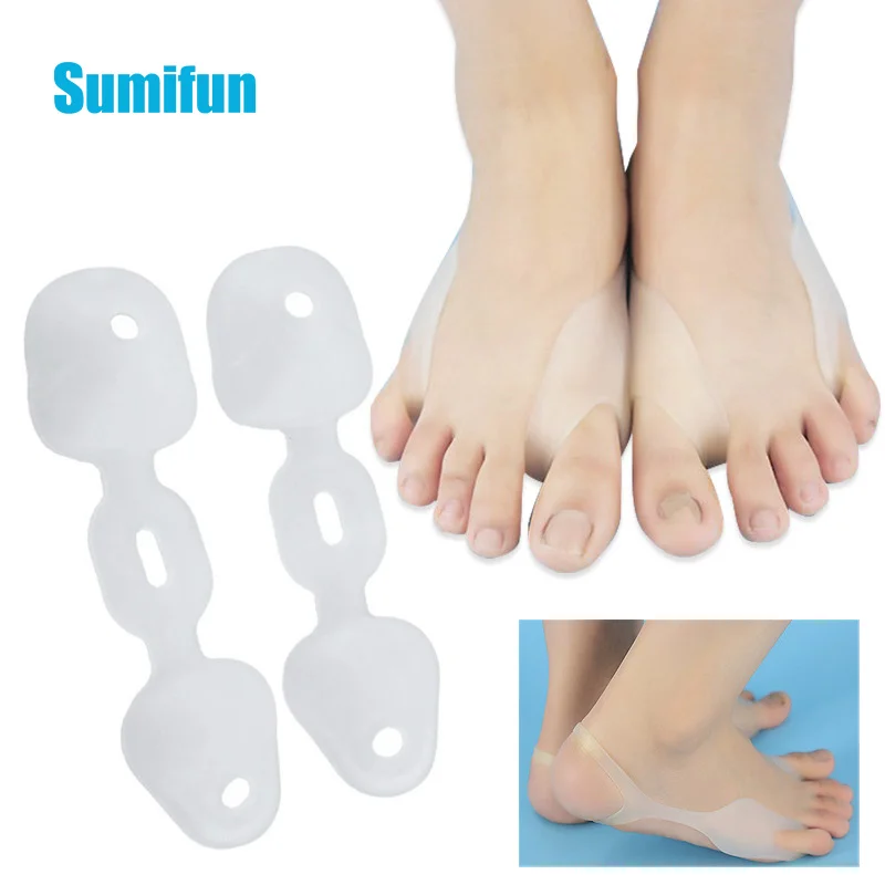 2pcs Toe Separator Correction Hallux Valgus Corrector Silicone Orthopedic Hammer Separator Straightener Foot Care Pain Relief
2pcs Toe Separator Correction Hallux Valgus Corrector Silicone Orthopedic Hammer Separator Straightener Foot Care Pain Relief
