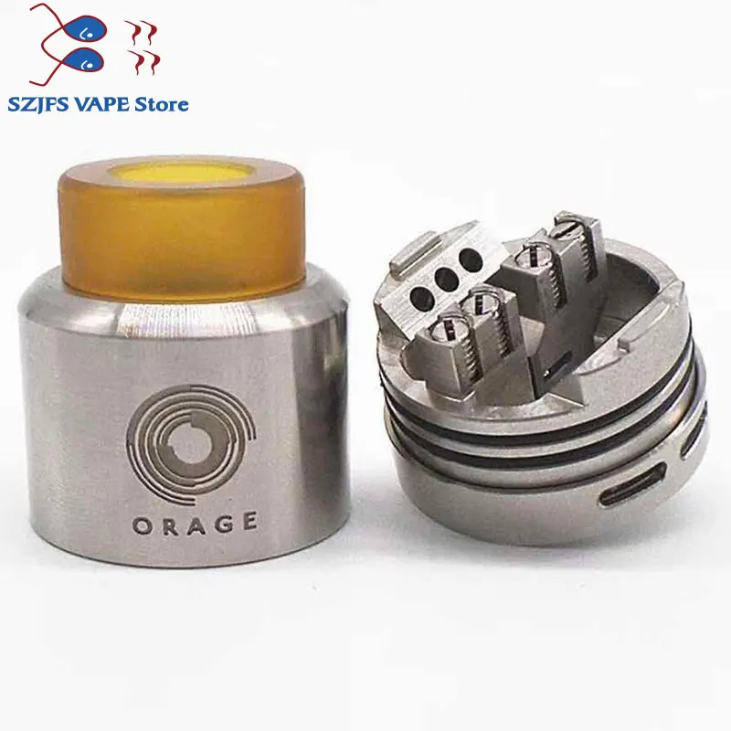 ORAGE Styled RDA tank Rebuildable Dripping Atomizer Adjustable airflow center pin 24mm mm vs Goon v1.5 RDA Apocalypse rda
ORAGE Styled RDA tank Rebuildable Dripping Atomizer Adjustable airflow center pin 24mm mm vs Goon v1.5 RDA Apocalypse rda
