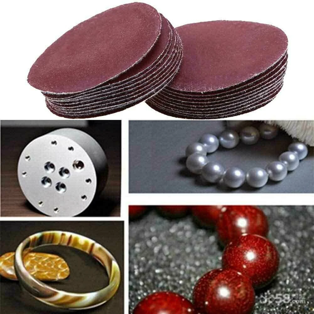 50 Pcs Sanding Paper Sanding Discs Pads W/ Hook&Loop 3inch 75mm 40-180 Grit For Buffing Polishing Tool Accessories
50 Pcs Sanding Paper Sanding Discs Pads W/ Hook&Loop 3inch 75mm 40-180 Grit For Buffing Polishing Tool Accessories