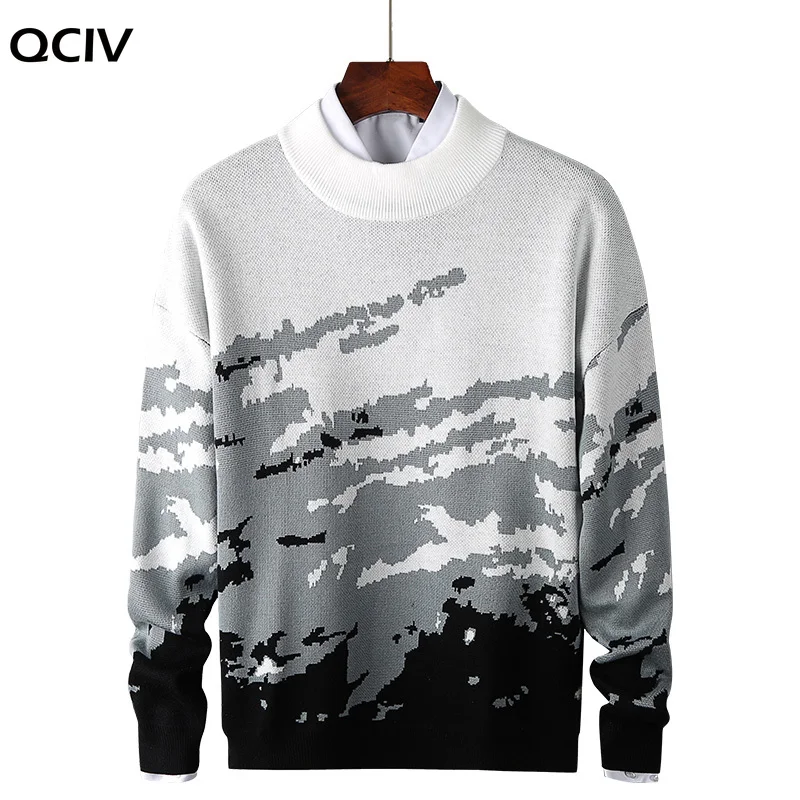 Men's Sweater Camouflage Knit Round Neck Pullover Men Jumper Autumn Knitted Sweaters High Quality Cashmere Sweater Gray Black
Men's Sweater Camouflage Knit Round Neck Pullover Men Jumper Autumn Knitted Sweaters High Quality Cashmere Sweater Gray Black