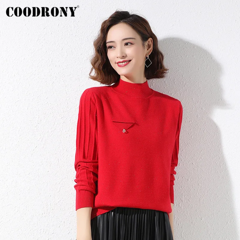 COODRONY Brand Winter New Casual Women Solid Color Turtleneck Slim Sweaters Streetwear Fashion Knitted Female Jumpers W1215
COODRONY Brand Winter New Casual Women Solid Color Turtleneck Slim Sweaters Streetwear Fashion Knitted Female Jumpers W1215