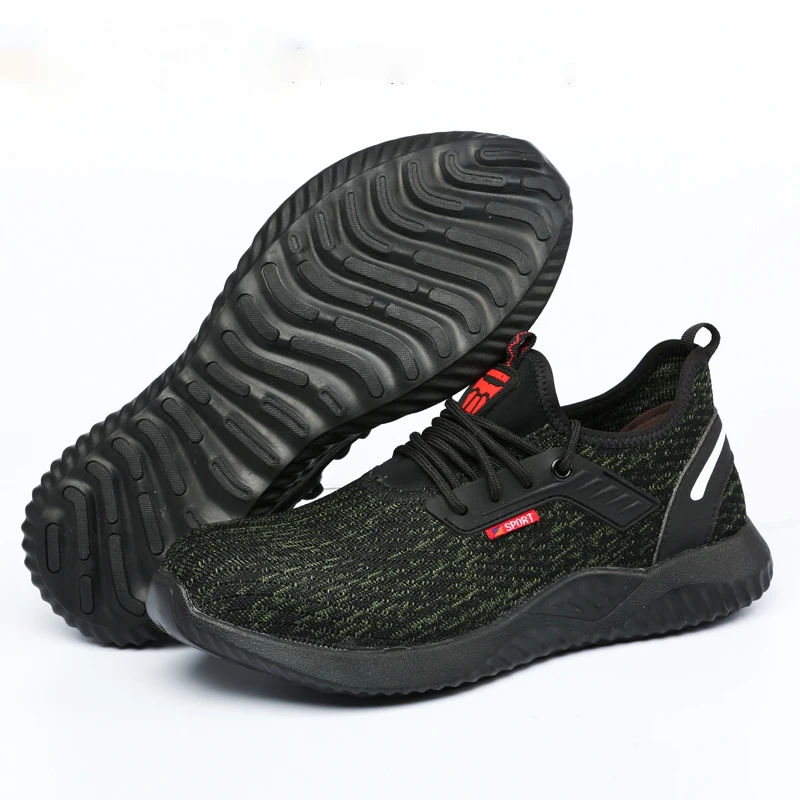 Men's Safety Shoes, Anti-smashing, Anti-puncture, Soft, Four-season Safety Shoes, Work Shoes, Protective shoes, Men's Shoes