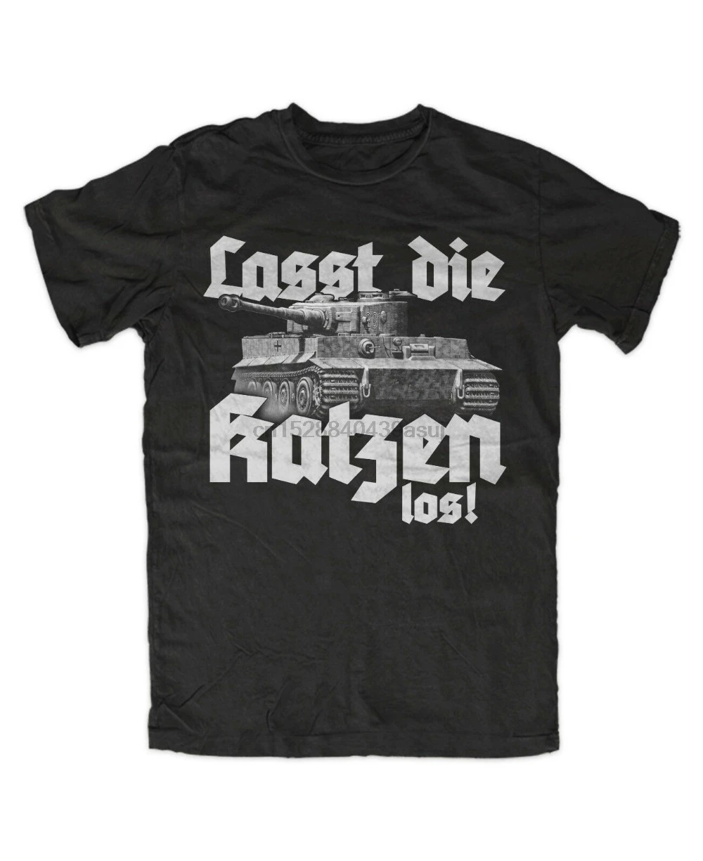 Let The Cats Go 2 T-Shirt Black Cat Tank Tiger Panzer Tiger Men Tops 2019 Summer New Style High Quality Creator Shirt
Let The Cats Go 2 T-Shirt Black Cat Tank Tiger Panzer Tiger Men Tops 2019 Summer New Style High Quality Creator Shirt