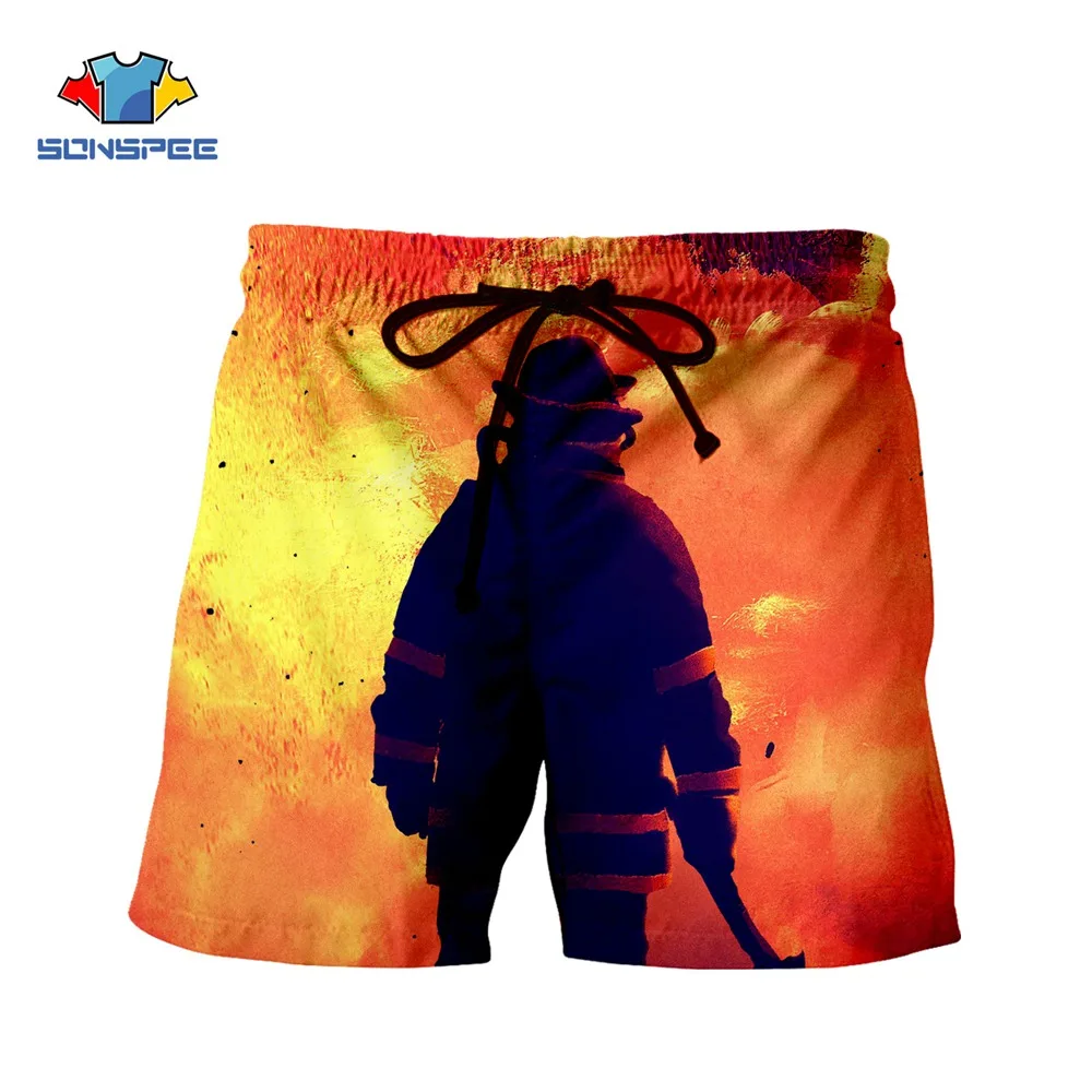 SONSPEE 3D Printing Firefighter Warrior Summer Men's Shorts Length Short Hip-hop Beach Ladies Casual Adult Pants Street Speed 
SONSPEE 3D Printing Firefighter Warrior Summer Men's Shorts Length Short Hip-hop Beach Ladies Casual Adult Pants Street Speed