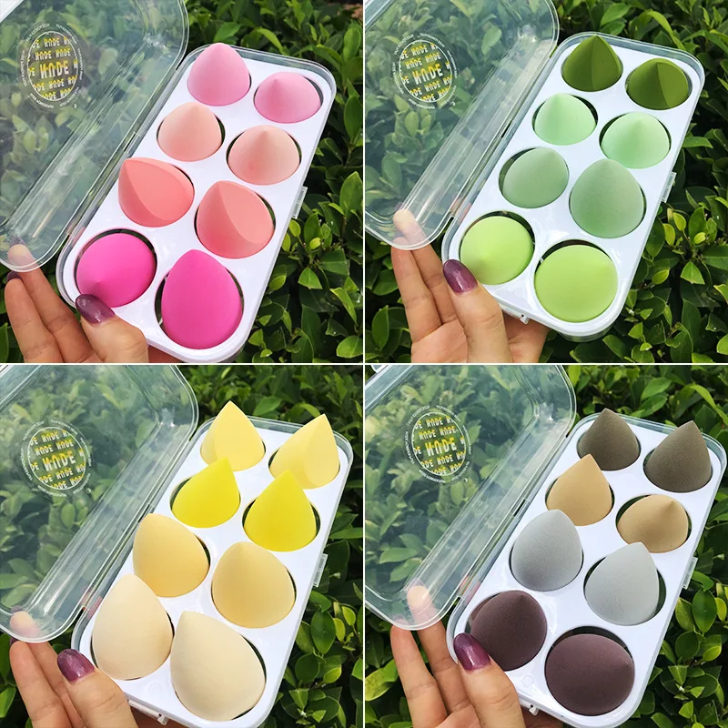 8PCS Makeup Sponge Beauty Egg Dry And Wet Sponge Powder Puff Make Up Tools Cosmetic Puff For Foundation Concealer
8PCS Makeup Sponge Beauty Egg Dry And Wet Sponge Powder Puff Make Up Tools Cosmetic Puff For Foundation Concealer