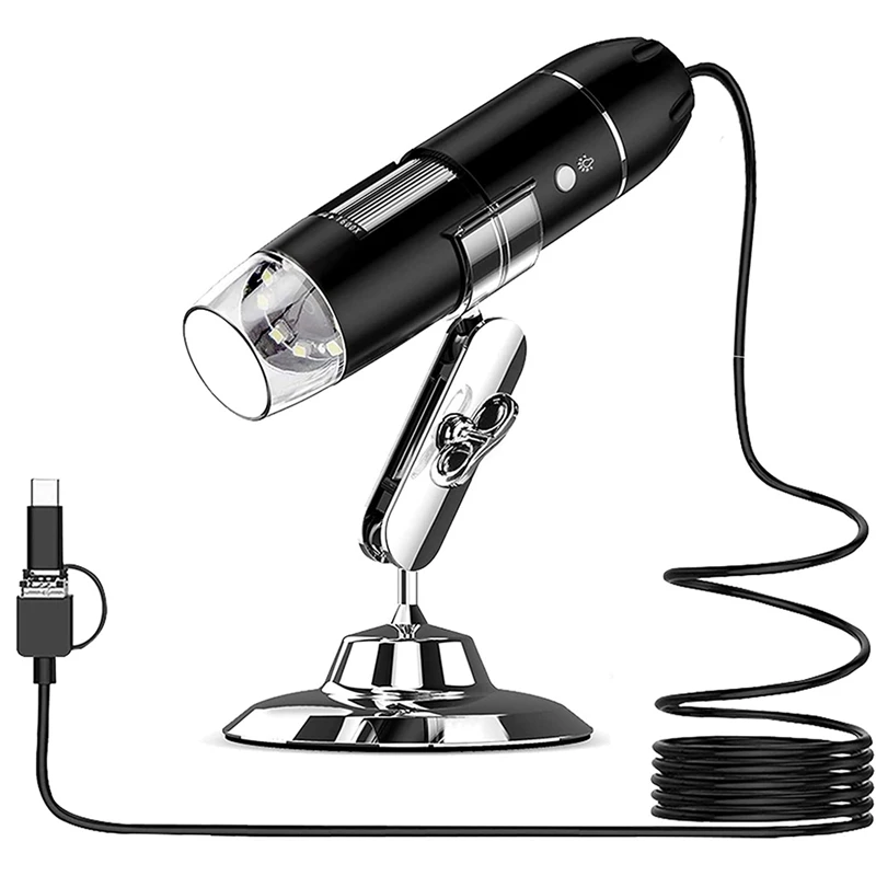 HLZS-USB Digital Microscope 1000X Magnification Microscope Camera,Compatible for Window 7/8/10 ,Handheld USB Microscope
HLZS-USB Digital Microscope 1000X Magnification Microscope Camera,Compatible for Window 7/8/10 ,Handheld USB Microscope
