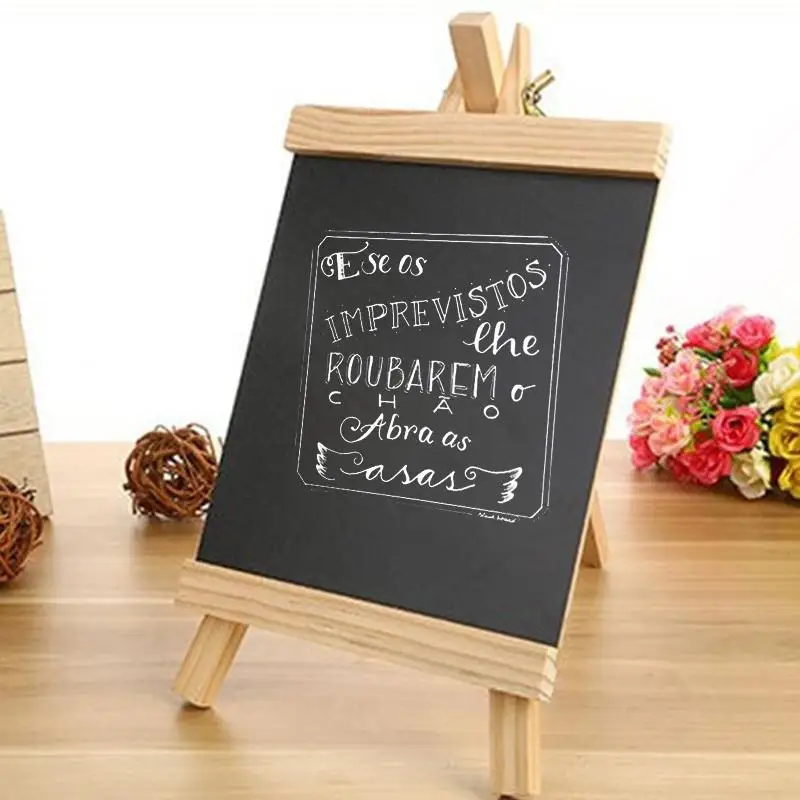 Small Blackboard Blackboard Wood Sketchpad Multifunctional Decor Creative Portable Table Card Desktop Preschool
Small Blackboard Blackboard Wood Sketchpad Multifunctional Decor Creative Portable Table Card Desktop Preschool