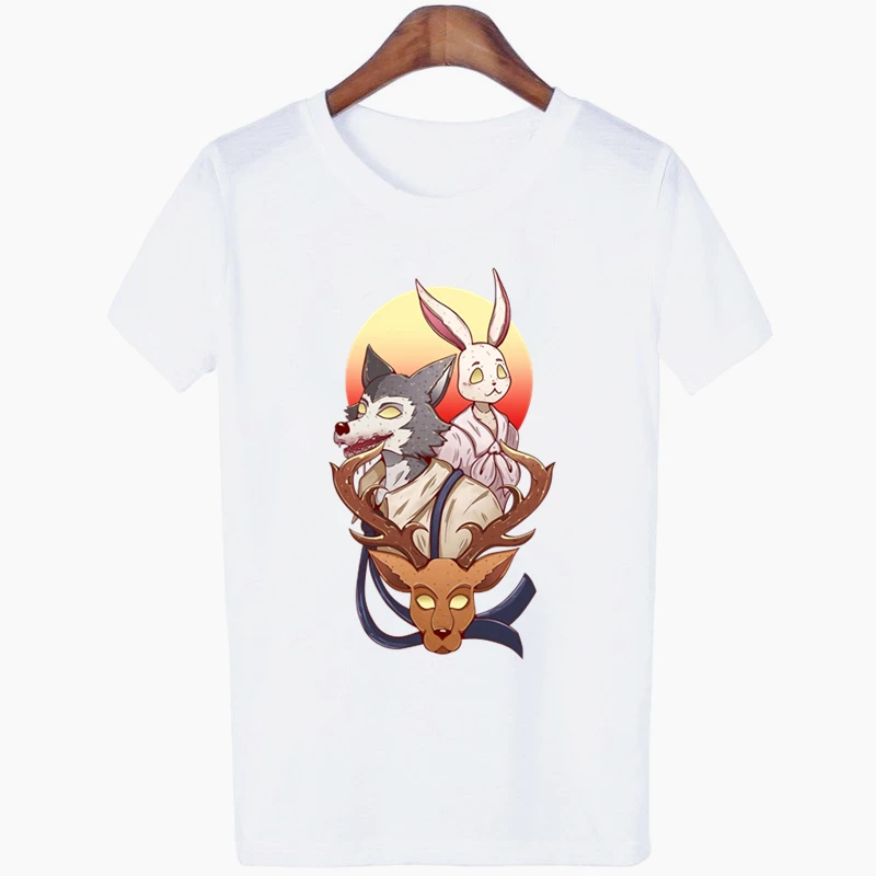 Anime BEASTARS Women's T Shirt Summer Short Sleeve Cartoon Funny Tshirt Tops Women T-shirt Female white top t shirt Female 
Anime BEASTARS Women's T Shirt Summer Short Sleeve Cartoon Funny Tshirt Tops Women T-shirt Female white top t shirt Female