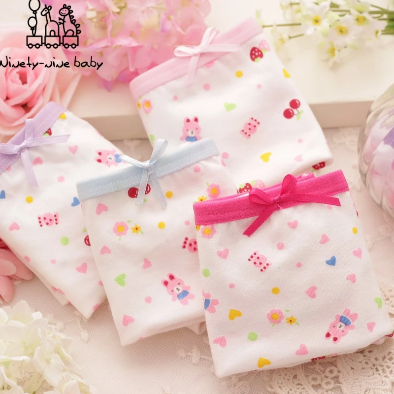 Children Cotton Panties Comfortable & Breathable Underpants for Girls Lovely Cartoon Printing Briefs Kids Underwear 4Pcs/Lot
Children Cotton Panties Comfortable & Breathable Underpants for Girls Lovely Cartoon Printing Briefs Kids Underwear 4Pcs/Lot