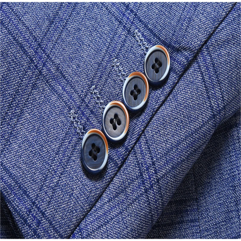 Luxury Plaid Mens Suit Jacket 2019 Brand New Single Breasted Two Button Tuxedo Blazer Men Party Wedding Prom Stage Costumes 4XL
Luxury Plaid Mens Suit Jacket 2019 Brand New Single Breasted Two Button Tuxedo Blazer Men Party Wedding Prom Stage Costumes 4XL