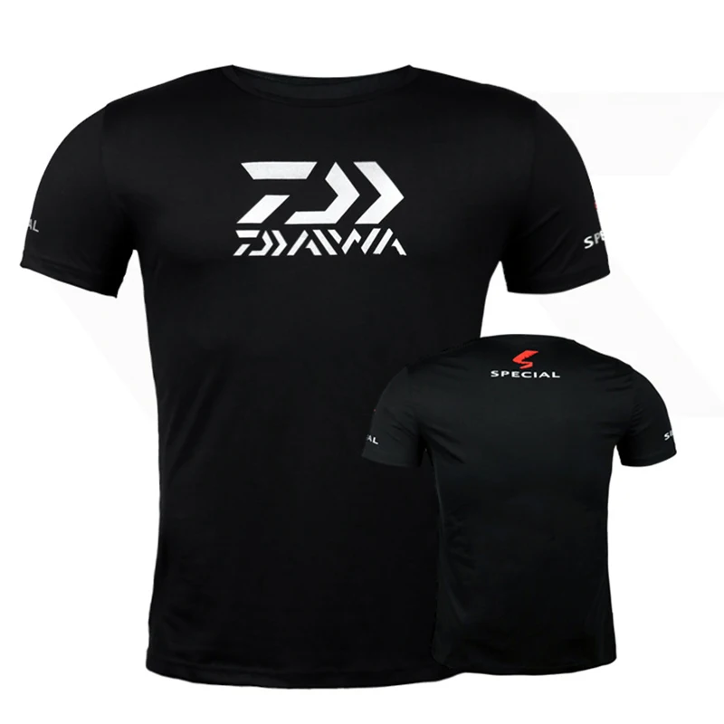 Daiwa Summer Breathable T-shirt Fishing Plus Size Quick Dry Outdoor Anti-UV Ice Silk Cotton Short Sleeve Sports Golf Fishing Tee
Daiwa Summer Breathable T-shirt Fishing Plus Size Quick Dry Outdoor Anti-UV Ice Silk Cotton Short Sleeve Sports Golf Fishing Tee