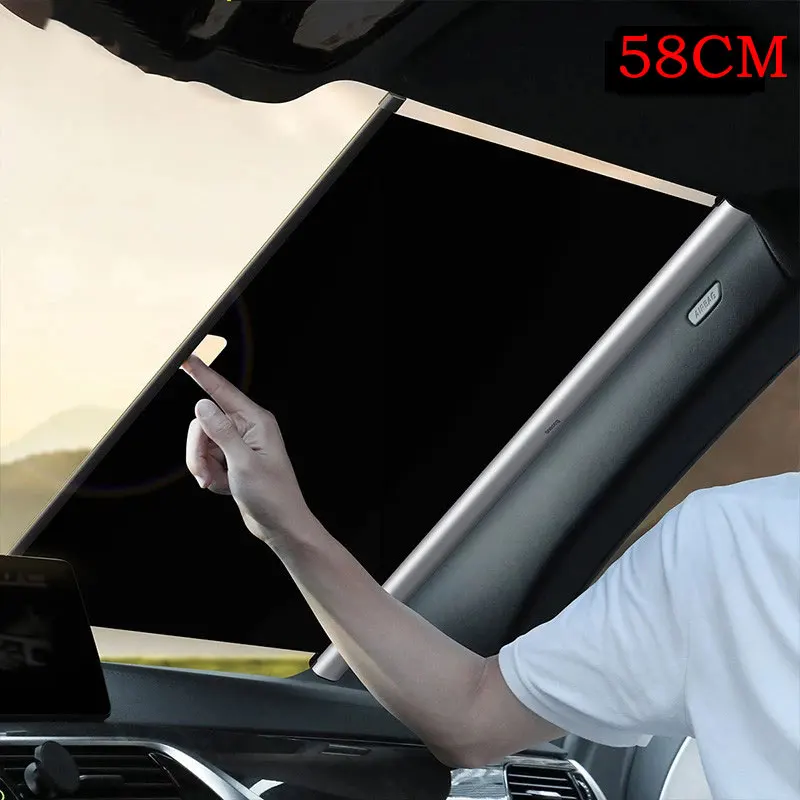 Car Windshield Sunshade Cover Foldable Automatic Retractable Sunblind Sun Protection for Car Front Window Windshield Sun Shade
Car Windshield Sunshade Cover Foldable Automatic Retractable Sunblind Sun Protection for Car Front Window Windshield Sun Shade