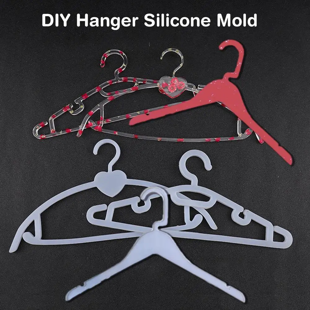 3 Models Hanger Mold Crystal Epoxy Silicone Mold Clothes Support Seamless/Herringbone/Universal Hanger DIY Handmade Decoration
3 Models Hanger Mold Crystal Epoxy Silicone Mold Clothes Support Seamless/Herringbone/Universal Hanger DIY Handmade Decoration