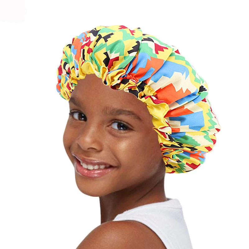 Hair Caps Sleep Night Hat Printing Children African Elastic Flower Green Round Yellow Polyester For Kid Hair Style Tool
Hair Caps Sleep Night Hat Printing Children African Elastic Flower Green Round Yellow Polyester For Kid Hair Style Tool