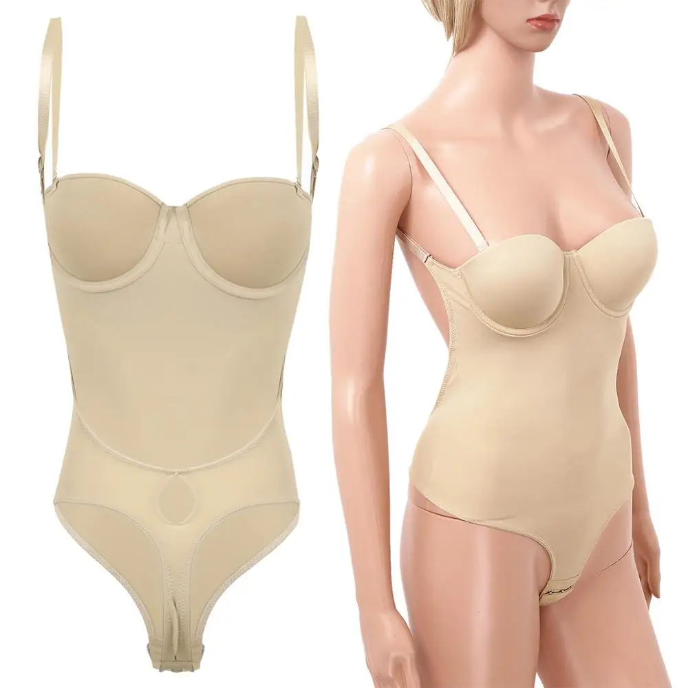 Body Shaper Women Shapewear Bodysuit Backless Adjustable Shoulder Straps Slimming Underwear Tummy Control Body Shaper Shapewear 
Body Shaper Women Shapewear Bodysuit Backless Adjustable Shoulder Straps Slimming Underwear Tummy Control Body Shaper Shapewear