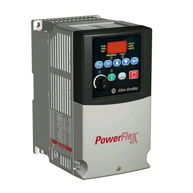 22B-D6P0N104 Allen-Bradley Ser A PowerFlex 40 Variable Frequency Drive 2.2kW/3HP Used In Good Condition
22B-D6P0N104 Allen-Bradley Ser A PowerFlex 40 Variable Frequency Drive 2.2kW/3HP Used In Good Condition