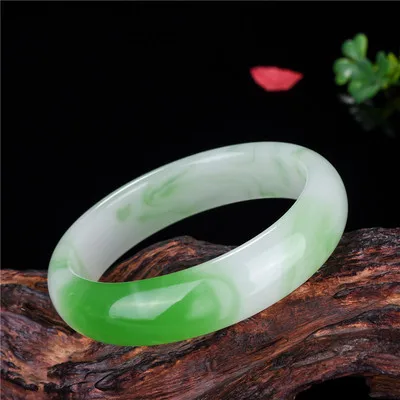 Natural two-tone Hetian jade 54-64mm bracelet, elegant princess jewelry, best gift for girlfriend, best for mother
Natural two-tone Hetian jade 54-64mm bracelet, elegant princess jewelry, best gift for girlfriend, best for mother