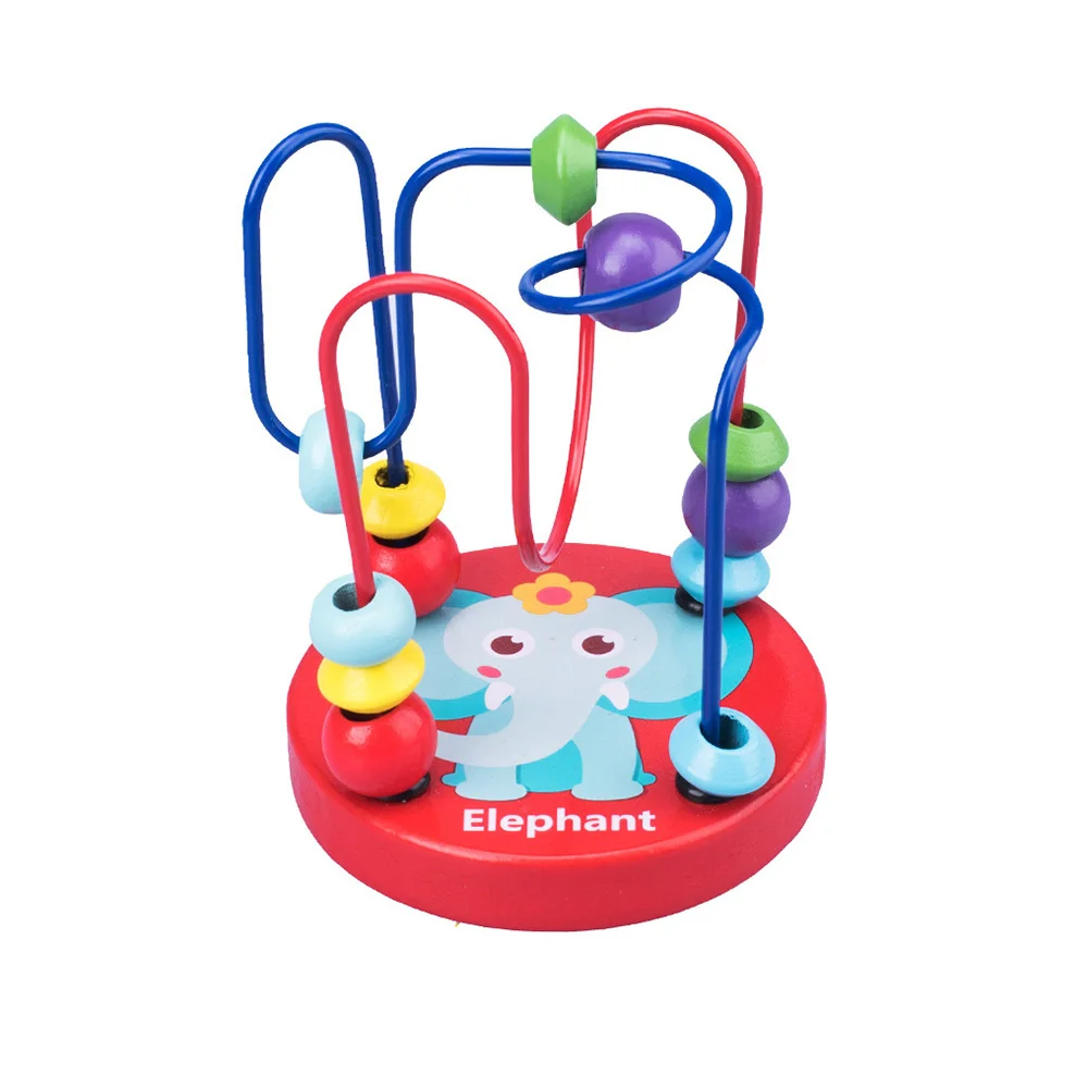 children Wooden Circles Bead Wire Maze Roller Coaster Abacus Puzzle Toys Baby Montessori Educational Math Toy For Kids Girl Gift
children Wooden Circles Bead Wire Maze Roller Coaster Abacus Puzzle Toys Baby Montessori Educational Math Toy For Kids Girl Gift