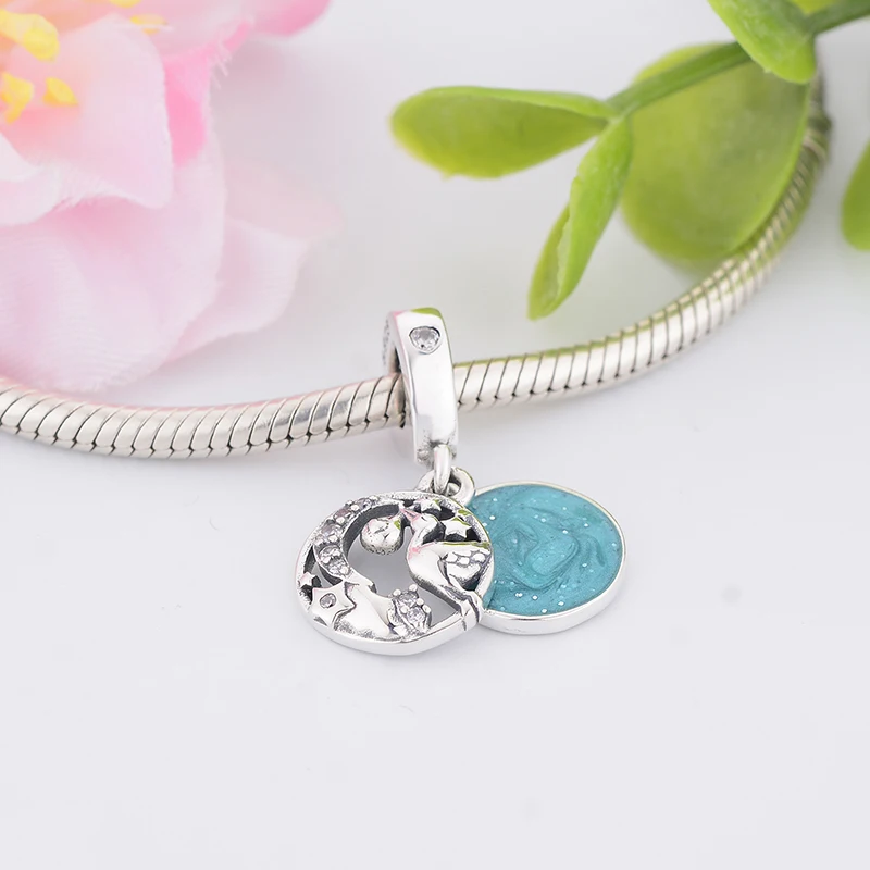 Fit Original Pandora Charm Bracelet 100% 925 Sterling Silver Beads Stork & Twinkling Stars Dangle Charm for Women DIY Jewelry
Fit Original Pandora Charm Bracelet 100% 925 Sterling Silver Beads Stork & Twinkling Stars Dangle Charm for Women DIY Jewelry