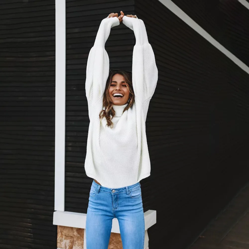 2019 new autumn and winter red high-neck sweater women's head short loose loose long-sleeved bottoming sweater tide
2019 new autumn and winter red high-neck sweater women's head short loose loose long-sleeved bottoming sweater tide