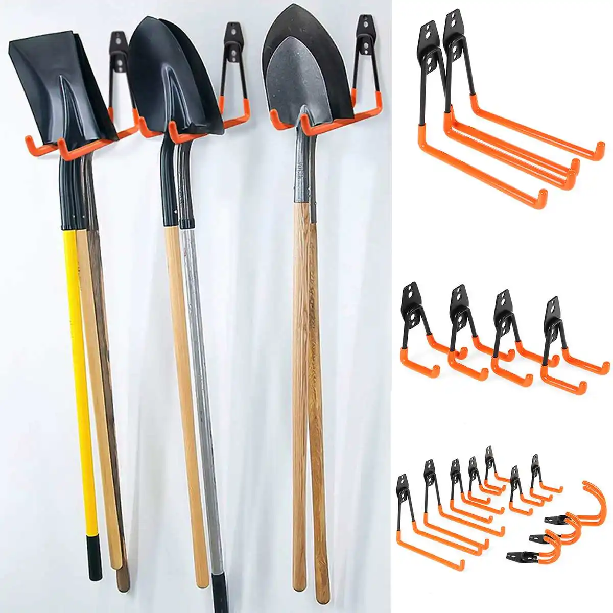 Wall Mount Bicycle Hanger Hooks Anti-slip Storage Hook For Ladders Garden Tool10 Pack Heavy Duty Metal Hook Garage Organizer
Wall Mount Bicycle Hanger Hooks Anti-slip Storage Hook For Ladders Garden Tool10 Pack Heavy Duty Metal Hook Garage Organizer